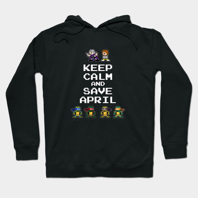 Keep Calm and Save April Hoodie by Dudeist_Designs